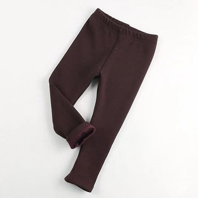 Girls Cotton Candy Color Pants brown