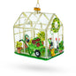 Greenhouse Glass Christmas Ornament - - Christmas Ornaments > Hobby > Buildings