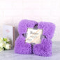 2 Ply Shaggy Fleece Super Soft PV Plush Blankets