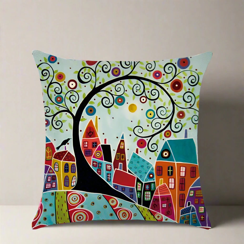 Fashion Pillow Cases Fabric Linen Home Pillow Case Cover Cushion