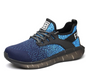 Black & Red Summer Safety Shoes - 002blue - shoes
