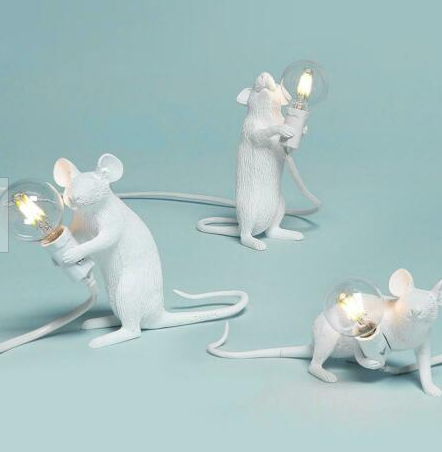 Chic Nordic Mouse Table Lamp - - table light