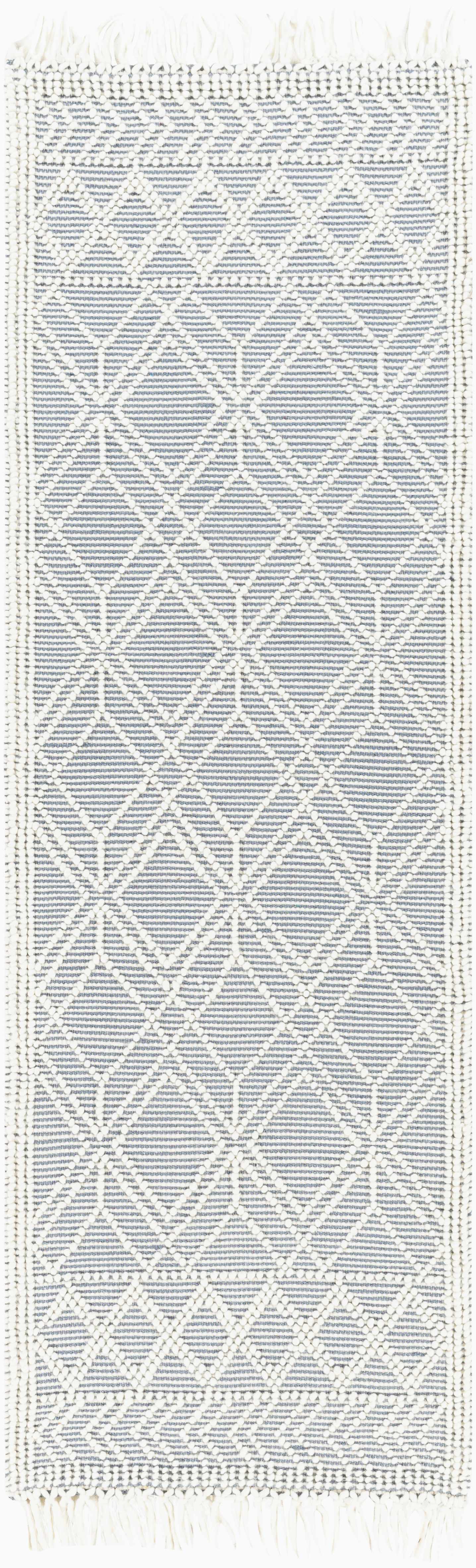 Ramsbury Ivory & Blue Area Rug - - Rugs