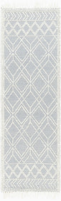 Ramsbury Ivory & Blue Area Rug - - Rugs