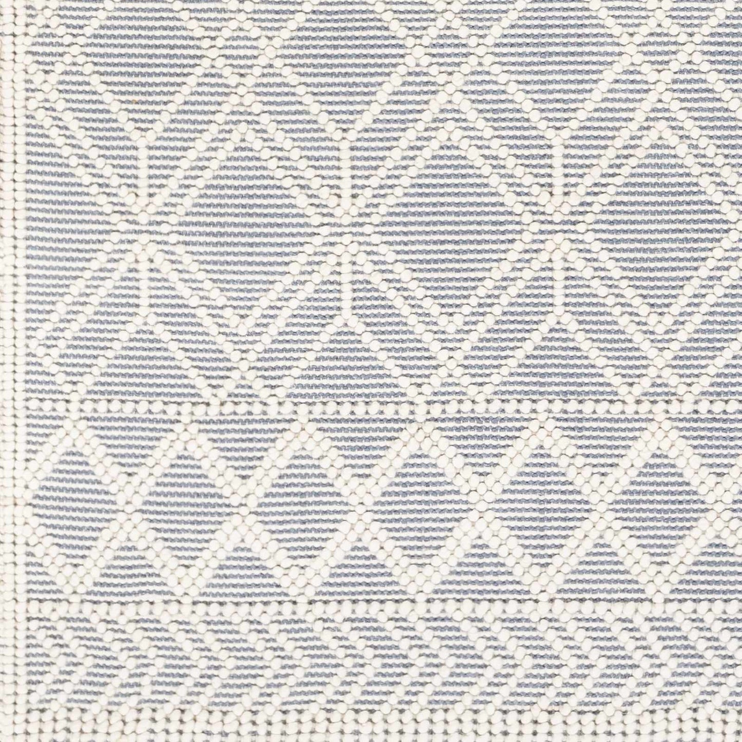 Ramsbury Ivory & Blue Area Rug - - Rugs