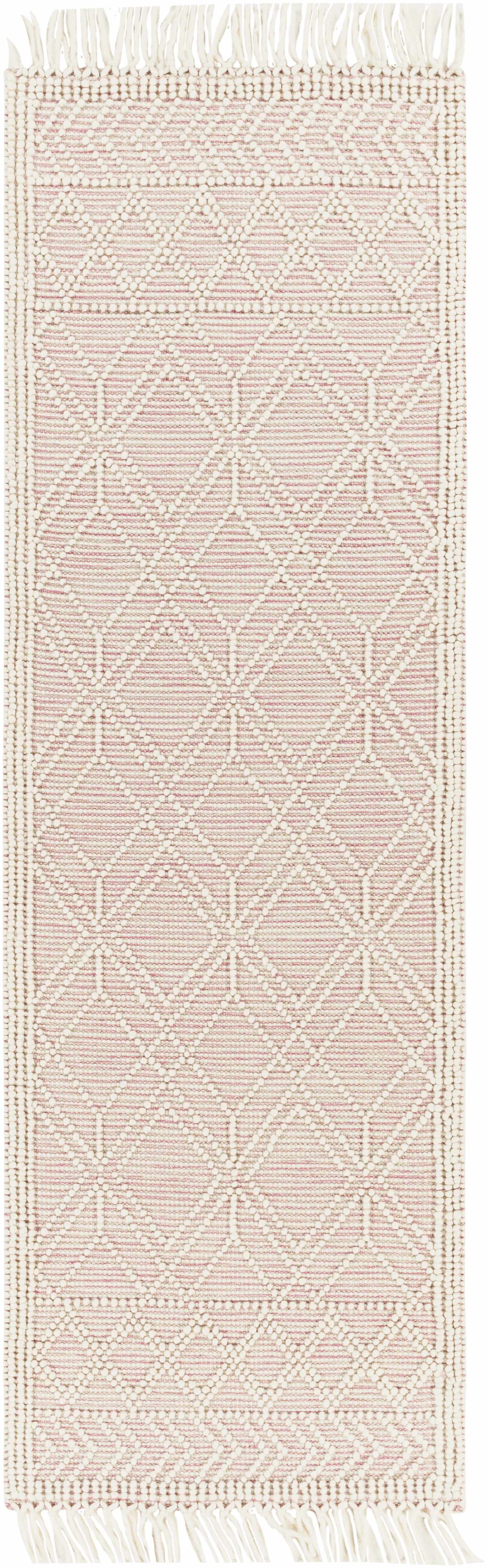 Ramsbury Pink Area Rug- Hauteloom- {{Product type}}