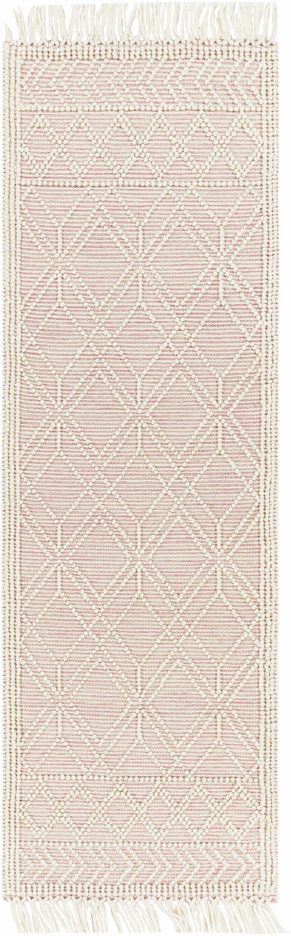 Ramsbury Pink Area Rug- Hauteloom- {{Product type}}