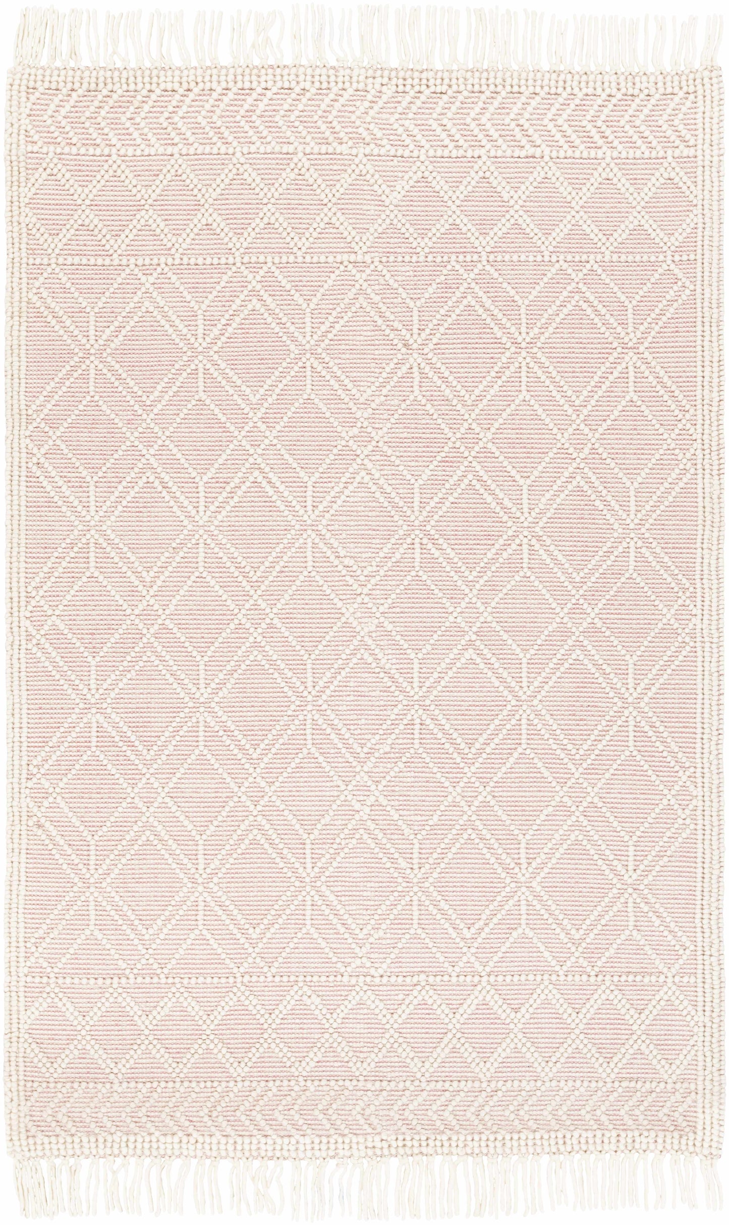 Ramsbury Pink Area Rug- Hauteloom- {{Product type}}