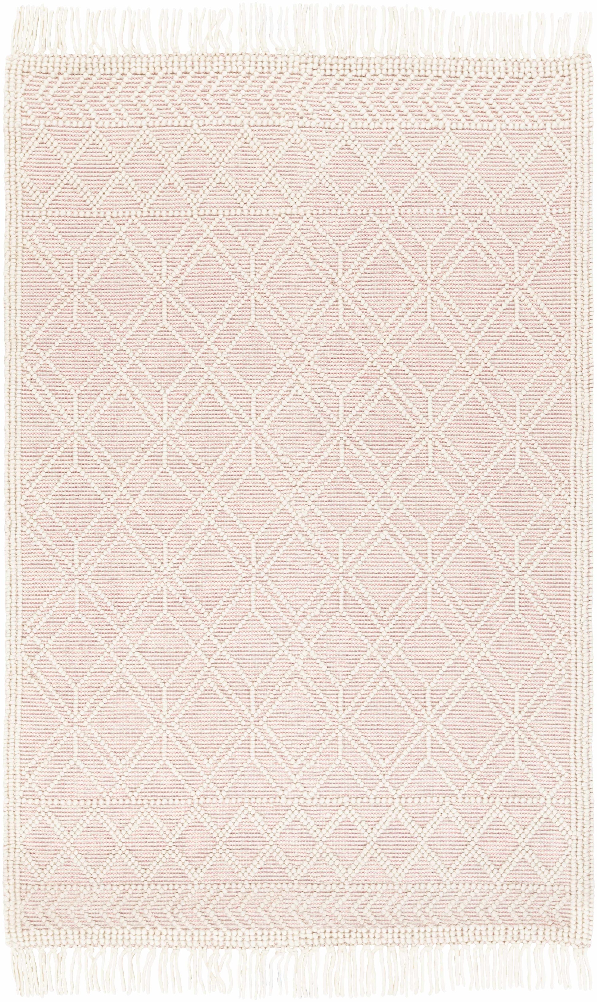 Ramsbury Pink Area Rug- Hauteloom- {{Product type}}