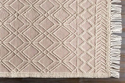 Ramsbury Pink Area Rug- Hauteloom- {{Product type}}