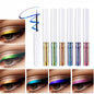 SUMEITANG 6 Colors Chameleon Liquid Glitter Eyeliner Set - Gold, Green, Champagne, Blue, Dark blue, Purple Color Kit - eye liner