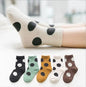 5Pairs Socks 1-12Year Polka Dot Socks