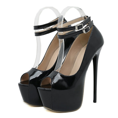 16cm Stiletto High Heel Shoes- Kia Day Design- {{Product type}}