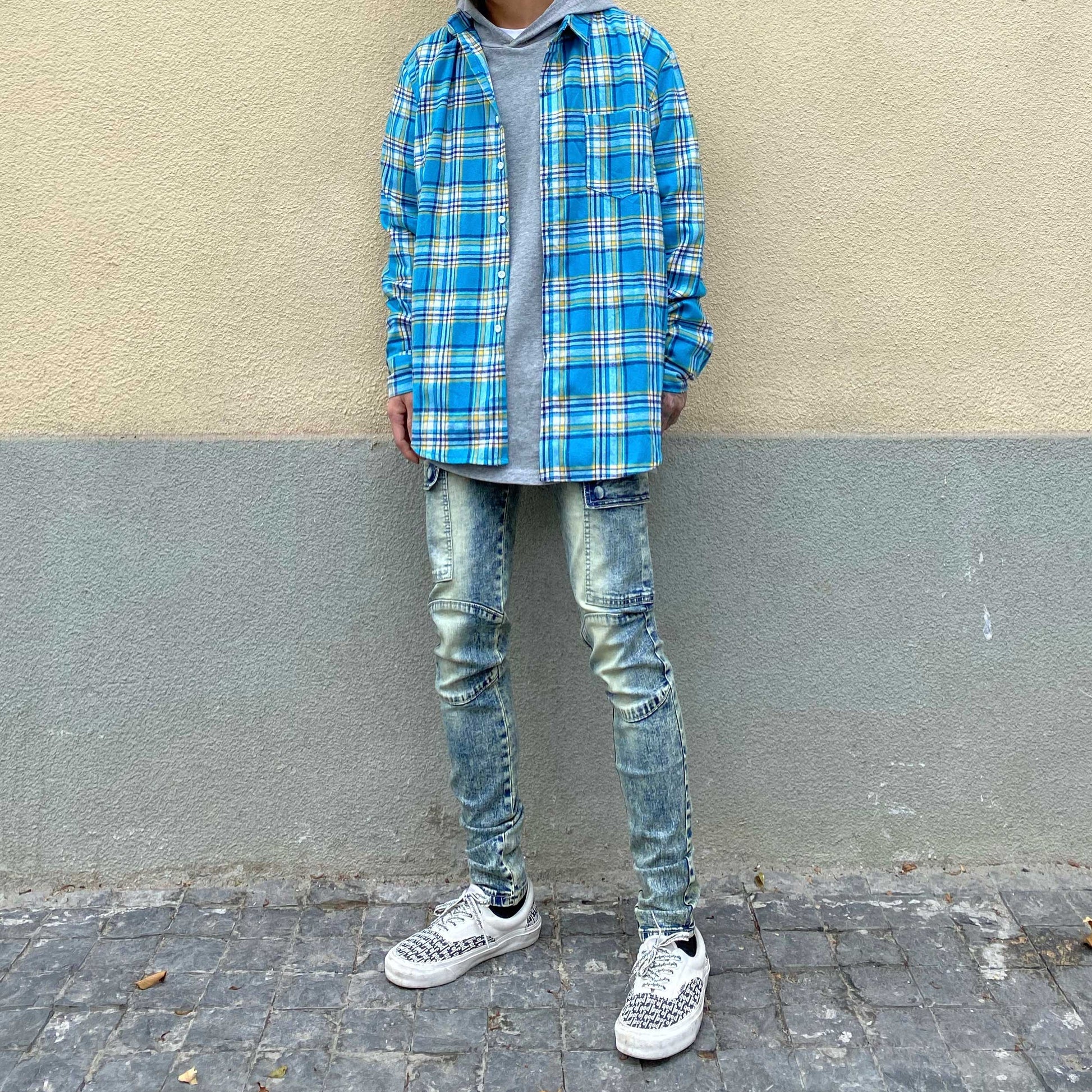 Spring Vintage American Street Style Shirt - - shirt