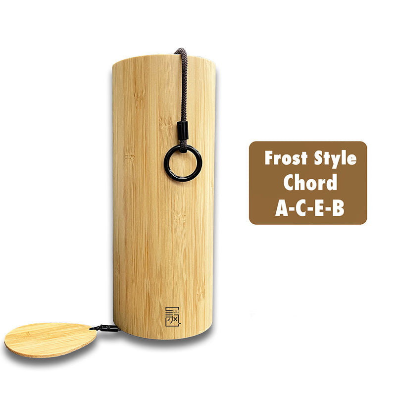 Bamboo Wood Wind Chimes – Zen Garden & Home Meditation Chimes - Frost Am chord - Wind Chimes