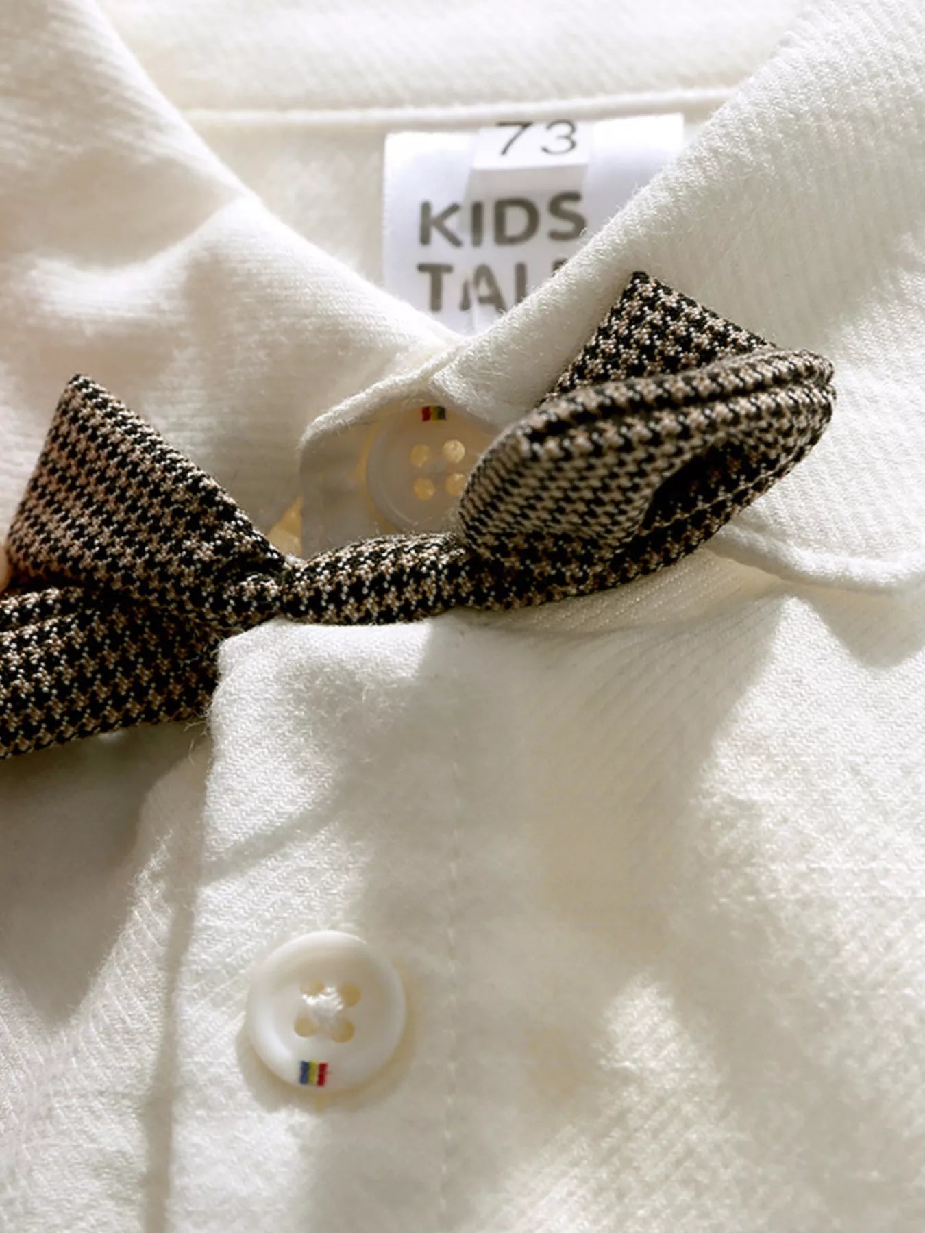 Children's Button Up Shirt and Overall Set - -