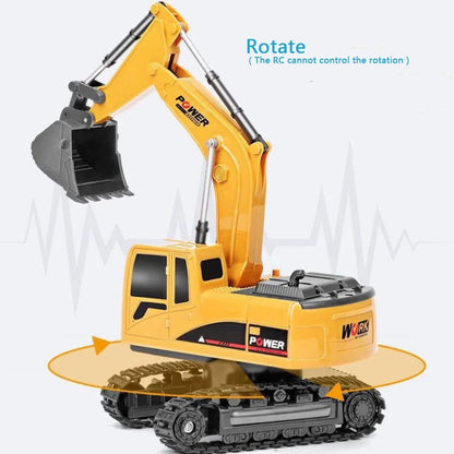 RC Excavator Toy Car Kia Day Design