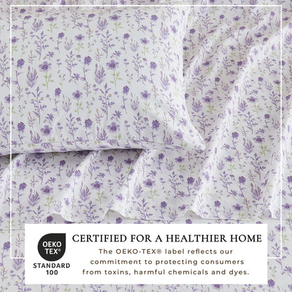 Watercolor Floral Sheet Set - Delia Collection - - Sheets
