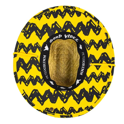 Peter Grimm Peanuts Charlie Junior - Childrens Straw Lifeguard Hat- HatCountry- {{Product type}}