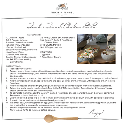 Effortless Holiday Gravy Starter | Finch & Fennel - - Kitchen & Bath