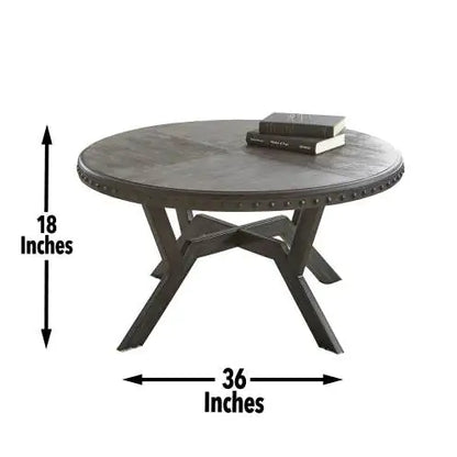 Alamo - 3 Piece Table Set - Gray - - table set