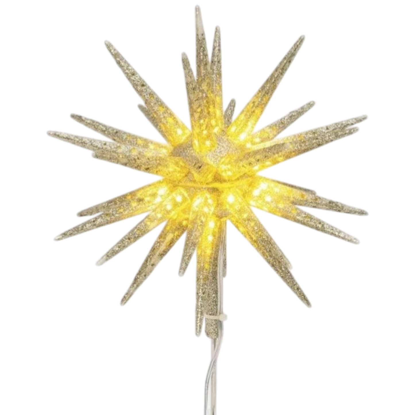 LIghted Starburst Tree Topper - 10 inch - Default Title - Christmas >> Tree Toppers