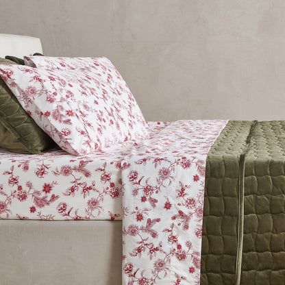 Watercolor Floral Sheet Set - Delia Collection - - Sheets