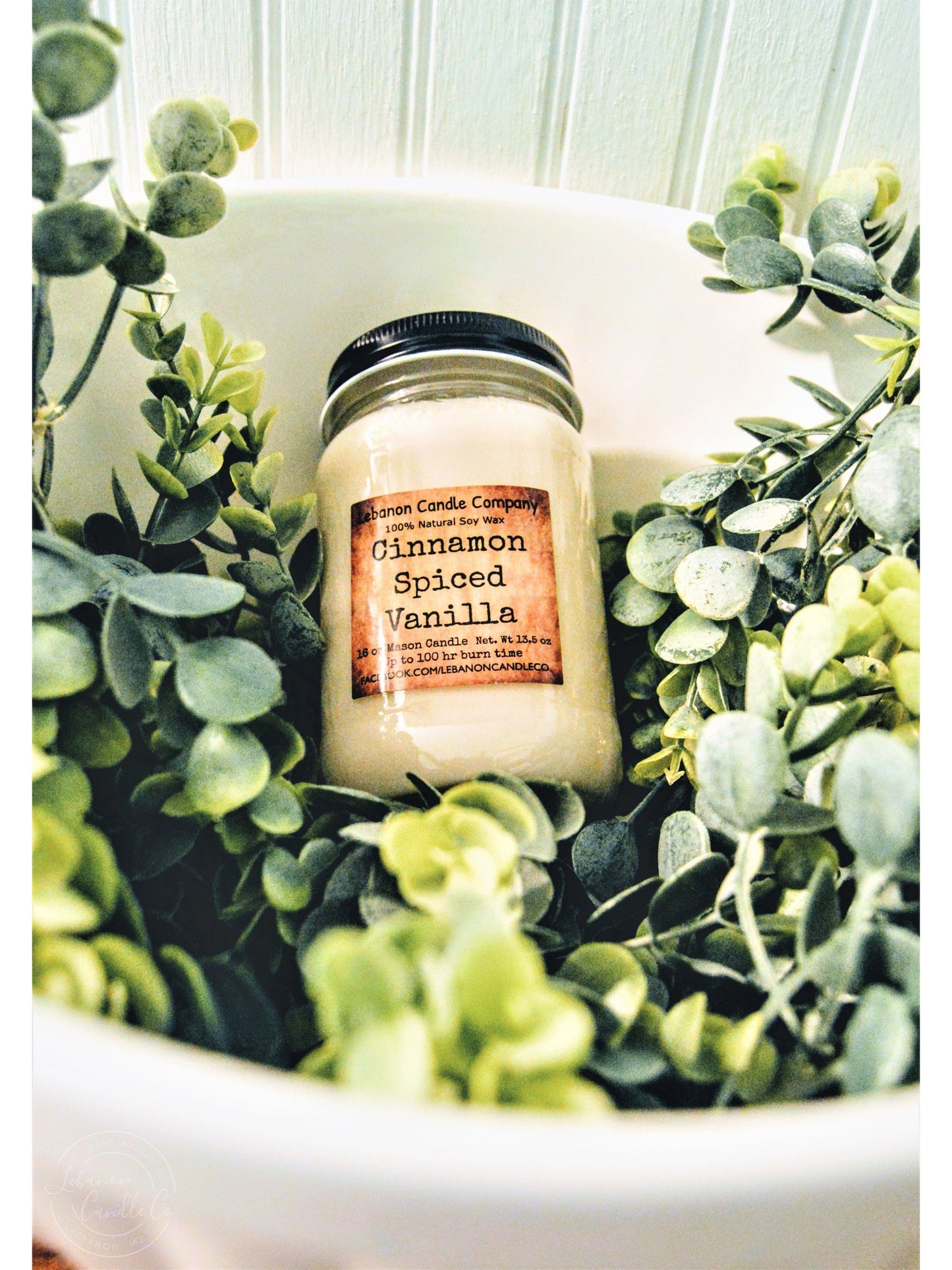 Cinnamon Spiced Vanilla Candle - - Candles & Melts