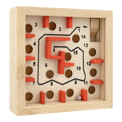 The Great Coral Maze – Bamboo Puzzle Challenge - Default Title - Toy Shoppe >> Puzzles