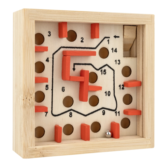 The Great Coral Maze – Bamboo Puzzle Challenge - Default Title - Toy Shoppe >> Puzzles