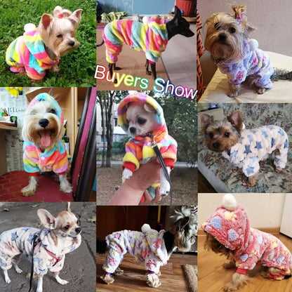 Fleece Dog Jumpsuit