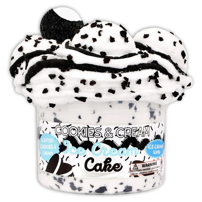 Cookies & Cream Ice Cream Cake Dope Slime - - Accessories