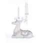 Crystal Christmas Sitting Deer Candle Holder by Katherine's Collection - - Katherine's Collection, Christmas