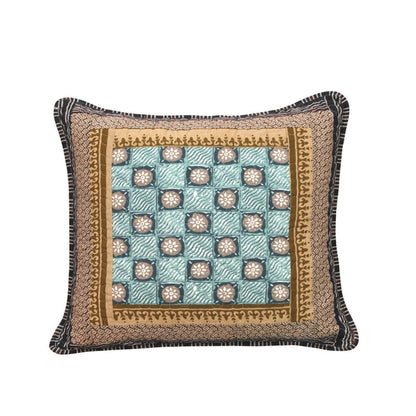 DaDa Bedding Set of Two Gallery of Roses Bohemian Cushion Covers - 2-PCS - 18" (JHW-546-CC) - - Cushion Cover