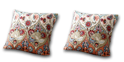 DaDa Bedding Set of Two Garden Party Bohemian Throw Pillow Covers (LH1403)- DaDalogy Bedding Collection- {{Product type}}