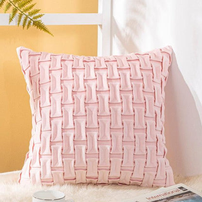 Solid Color Throw Pillow Cases Velvet - - ST50DE7258KSN