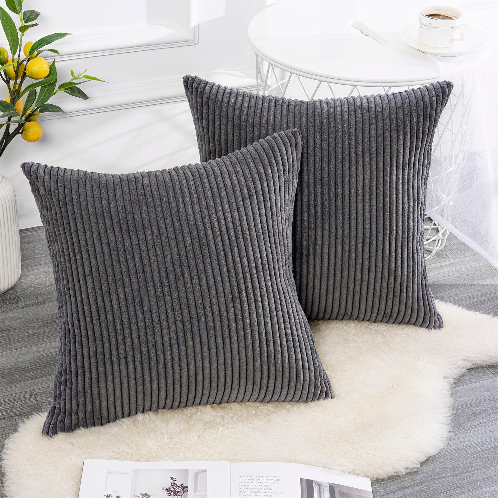 Solid Color Throw Pillow Cases Velvet - - ST50DE7258KSN