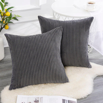 Solid Color Throw Pillow Cases Velvet - - ST50DE7258KSN