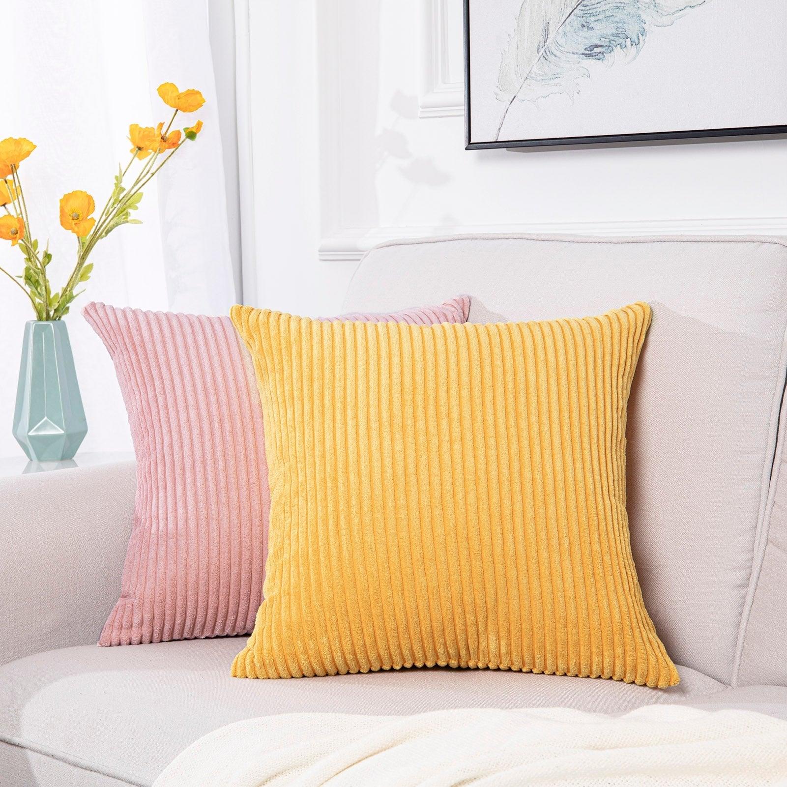 Solid Color Throw Pillow Cases Velvet - - ST50DE7258KSN