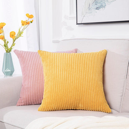 Solid Color Throw Pillow Cases Velvet - - ST50DE7258KSN