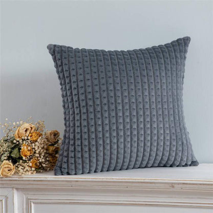 Solid Color Throw Pillow Cases Velvet - - ST50DE7258KSN