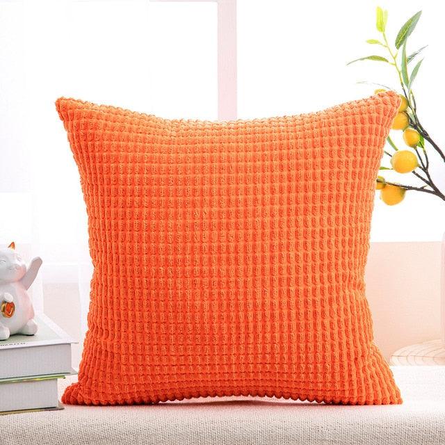 Solid Color Throw Pillow Cases Velvet - - ST50DE7258KSN