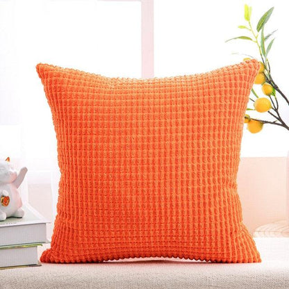 Solid Color Throw Pillow Cases Velvet - - ST50DE7258KSN