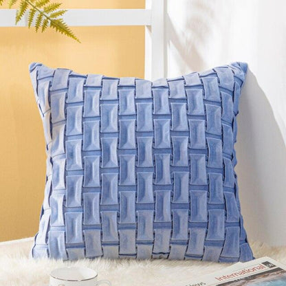 Solid Color Throw Pillow Cases Velvet - - ST50DE7258KSN