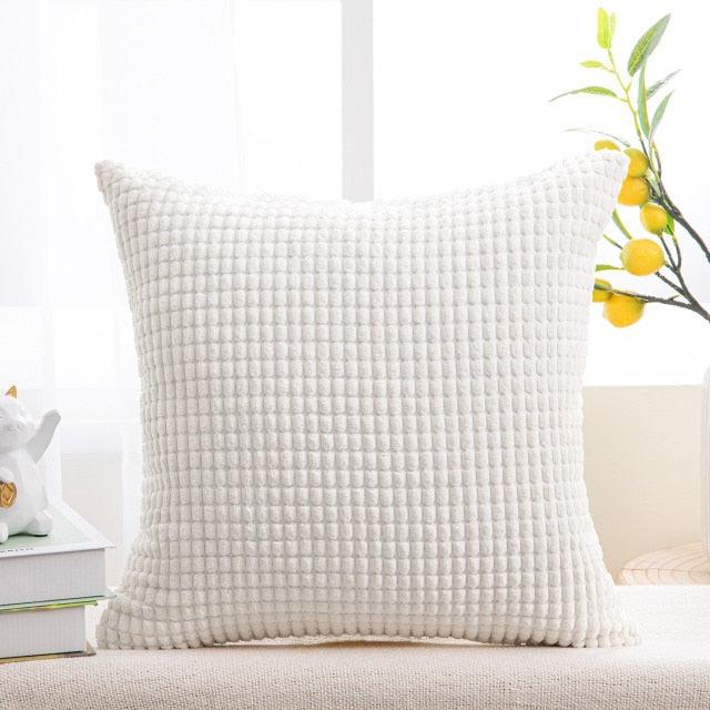 Solid Color Throw Pillow Cases Velvet - - ST50DE7258KSN