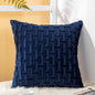 Solid Color Throw Pillow Cases Velvet - - ST50DE7258KSN