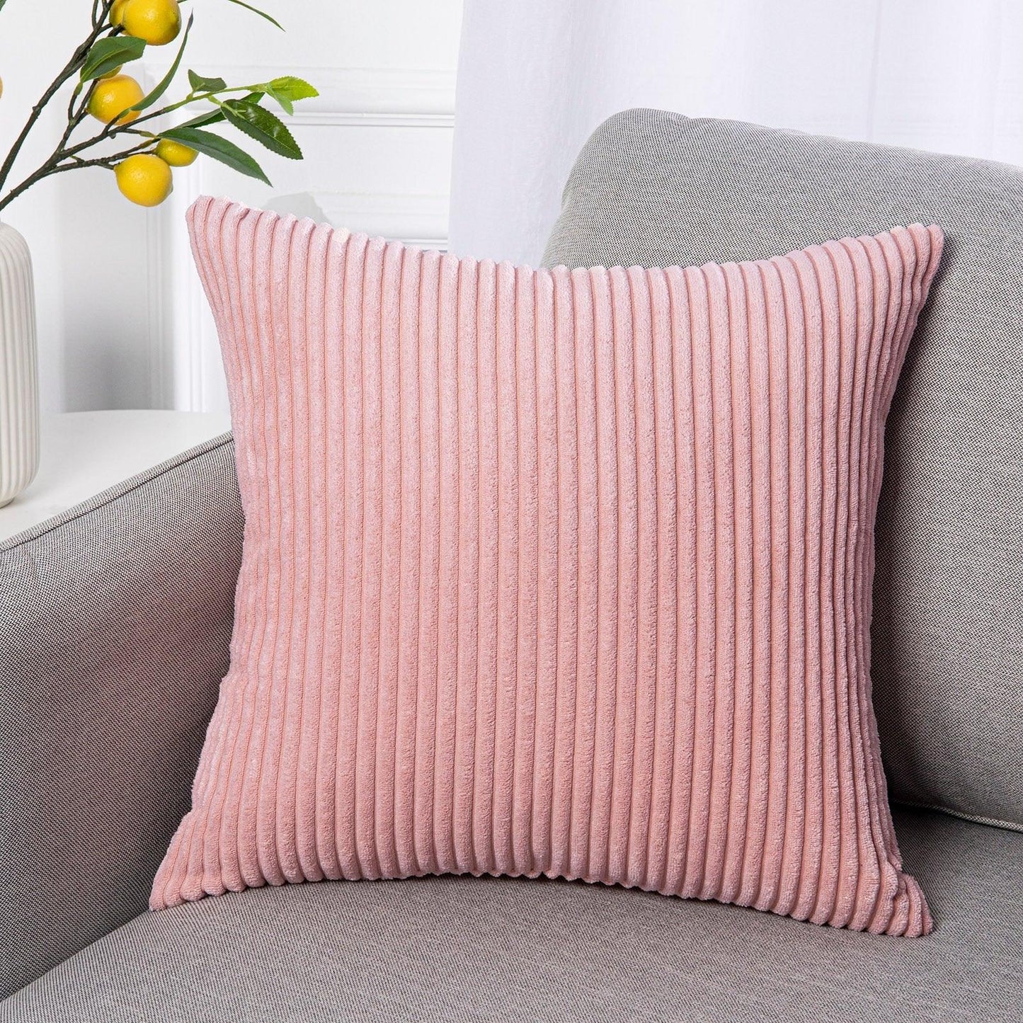 Solid Color Throw Pillow Cases Velvet - - ST50DE7258KSN