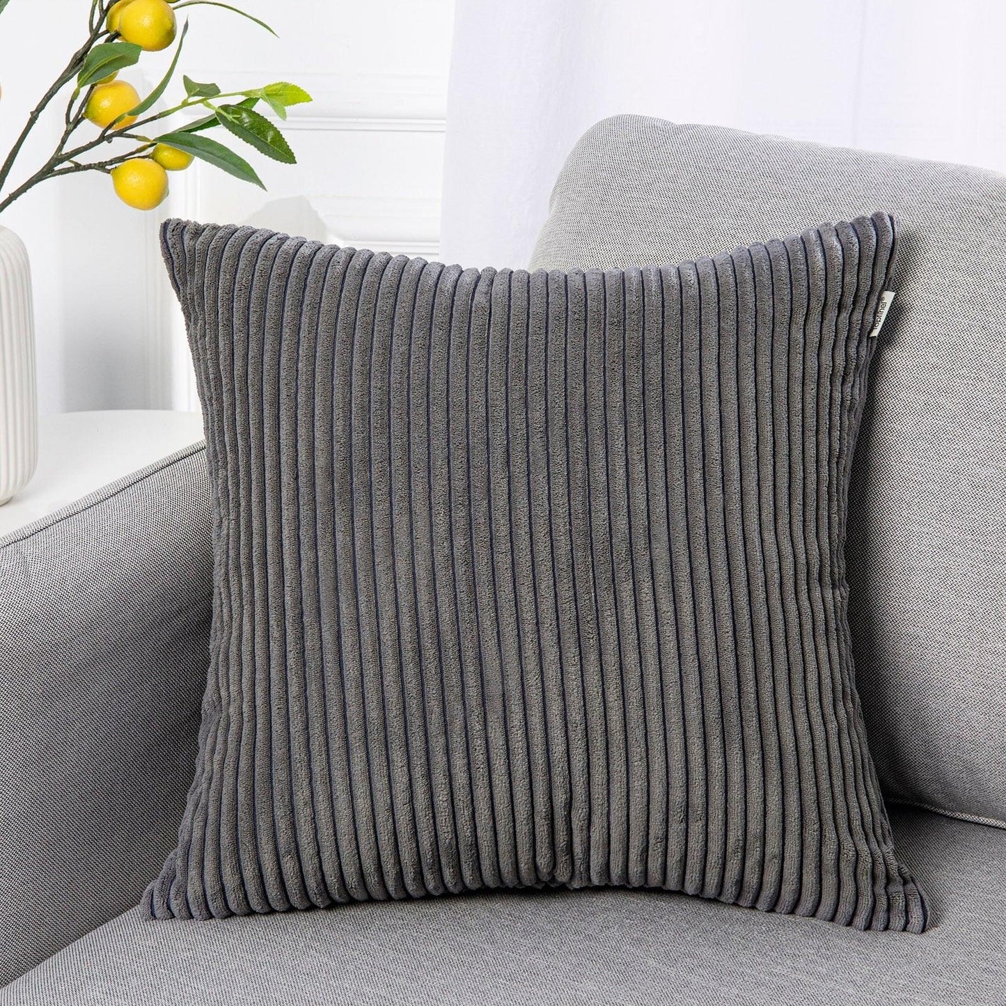 Solid Color Throw Pillow Cases Velvet - - ST50DE7258KSN