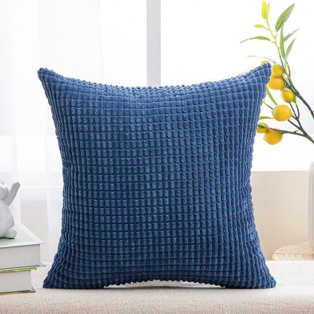 Solid Color Throw Pillow Cases Velvet - - ST50DE7258KSN