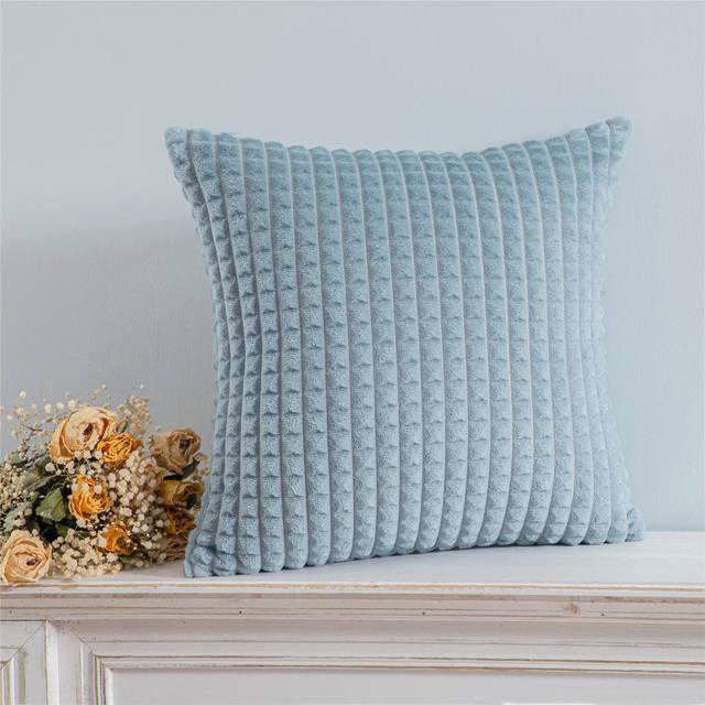 Solid Color Throw Pillow Cases Velvet - - ST50DE7258KSN